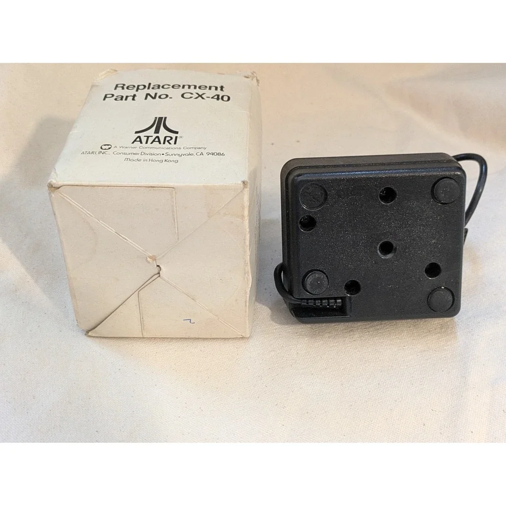Vintage Atari CX-40 Joystick Controller‎ Replacement Part Original Box 2600
